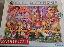 The Circus 2000 Piece Jigsaw Puzzle Complete Great Condition