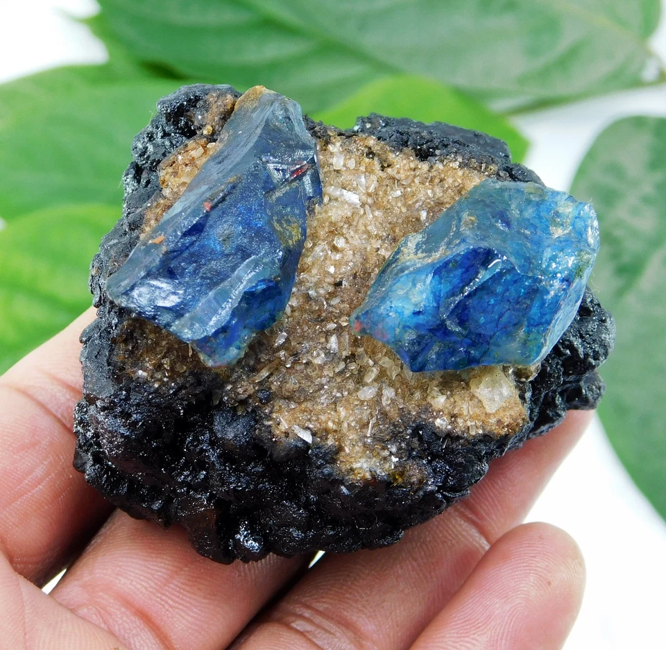 Certified 553 Ct Natural Tanzanite Matrix Crystals Rough Specimen for Collectors - Image 2 of 4