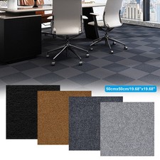 Carpet Tiles Peel and Stick, 20" x 20" Self Adhesive Carpet Squares Floor Tile
