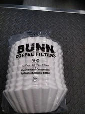 100 Bunn VPR Large Coffee Filters Commercial Brewers 12 Cup 100 COUNT! FREE SHIP