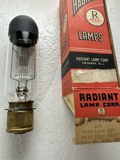 DDY projector lamp projection light bulb 120-125v 750w, NOS Radiant brand