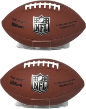 2 Pcs Football Display Stand Clear Football Holders for Display Ball Stand