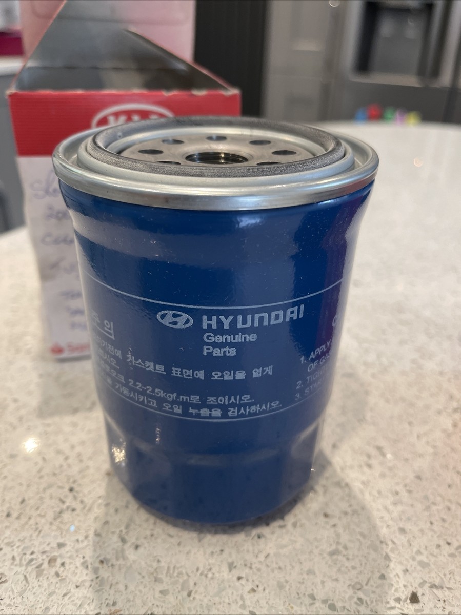 Kia Hyundai Oil Filter Sportage 2004-19 Cerato Tuscon 2004