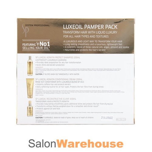 Wella SP System Professional Luxe oil Trio Keratin Protect - Picture 2 of 2
