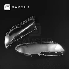 Headlight Headlamp Lens Cover Fit for BMW E46 2DR Coupe 325ci 330ci 2003-2006