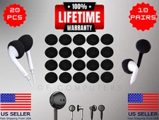 10 Pairs high quality Foam Cushion Tip Ear Pad Covers 13-18 mm Earphone Earbud