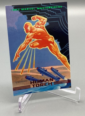 '93 Marvel Skybox Non-Sport Human Torch Card #2  In Cood Storage for 30 Years!