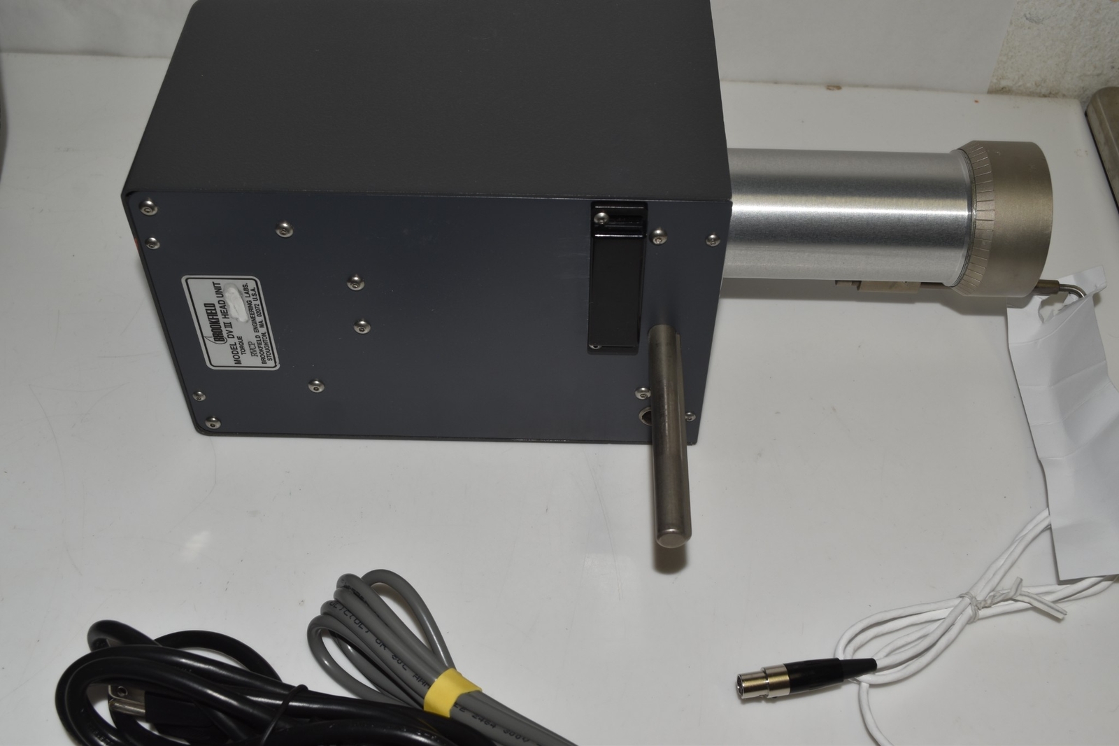 BROOKFIELD DV-III  PROGRAMMABLE RHEOMETER- CASE -ACCESSORIES - NEW?(DDX24)