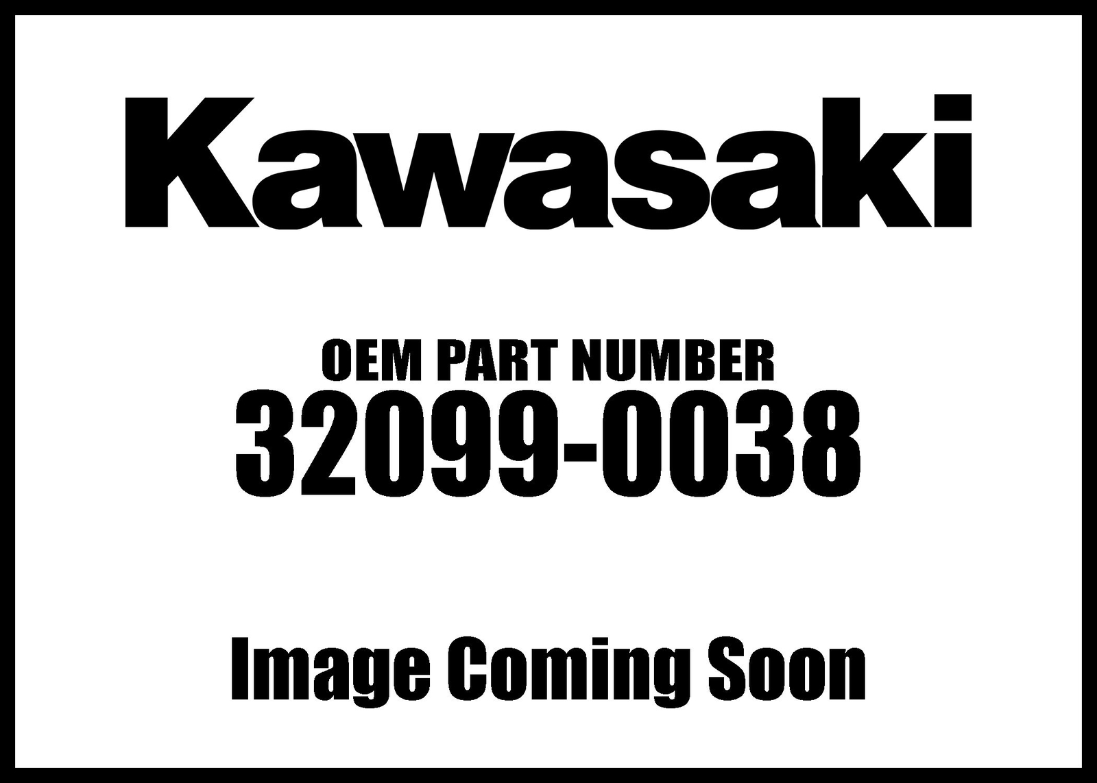 Carter Avviamento A Rinculo Originale Kawasaki #32099-2059 - Nuovo (Confezione Aperta)