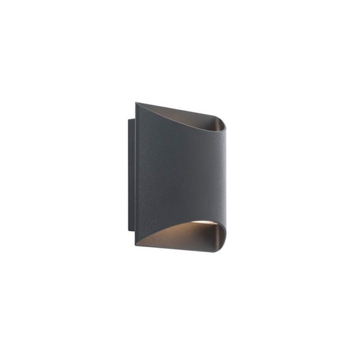 NEW WAC Lighting Black Three Color Temperature Wall Sconce Up And Down Light