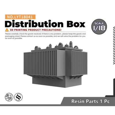 Yao's Studio LYT18041 1/18 Distribution Box For Model Railroads Display