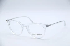 NEW DOLCE & GABBANA DG 3288 642 CLEAR AUTHENTIC FRAMES EYEGLASSES 48-19