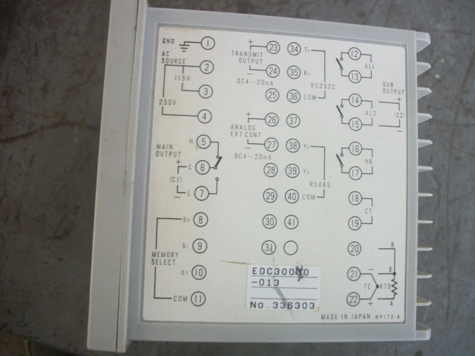 ECLIPSE-DUNGS TEMPERATURE CONTROLLER EDC30030 0-160 DEG F - Image 4 of 4