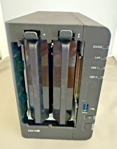 SYNOLOGY DS218+ DISKSTATION 2-BAY NETWORK ATTACHED STORAGE - DISKLESS - Afbeelding 2 van 7