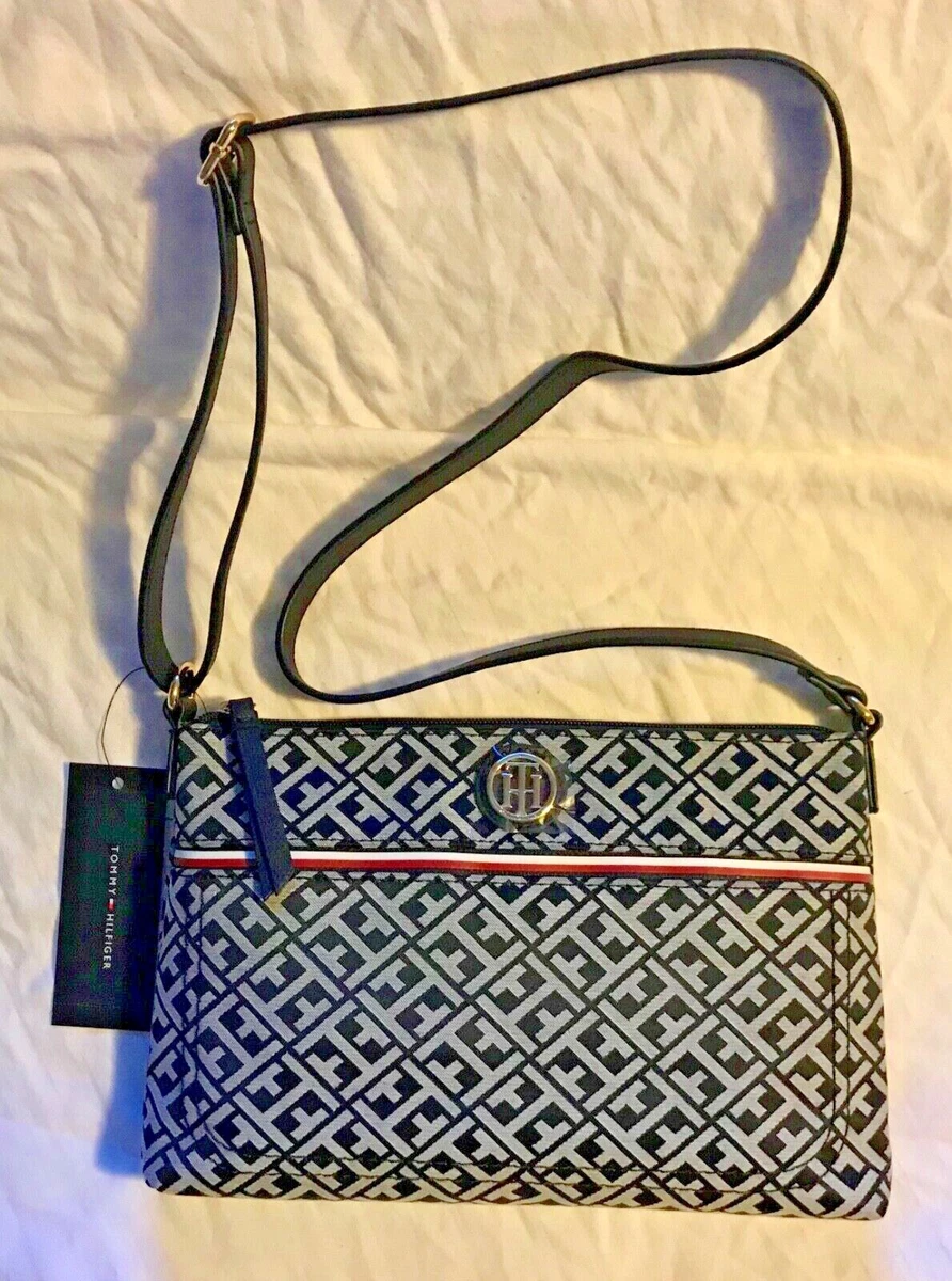 TOMMY HILFIGER LOGO SIGNATURE CROSSBODY 69j2205 410, MSRP $78.00 TOMMY HILFIGER LOGO SIGNATURE CROSSBODY 69j2205 410, MSRP $78.00