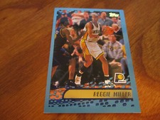 REGGIE MILLER     (indiana pacers - G)   2001/02  topps  card #66  nr/mint