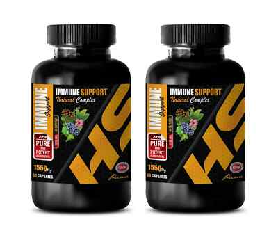 Inner Balance - IMMUNE SUPPORT - Seasonal Wellness 2 Bottles 120 Capsules