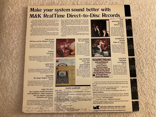 M & K RealTime Records Super Sampler (M-) - Picture 2 of 3
