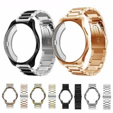 Watch Band Strap Case Cover For Samsung Galaxy 4 Classic 42/46mm 40/44mm Metal