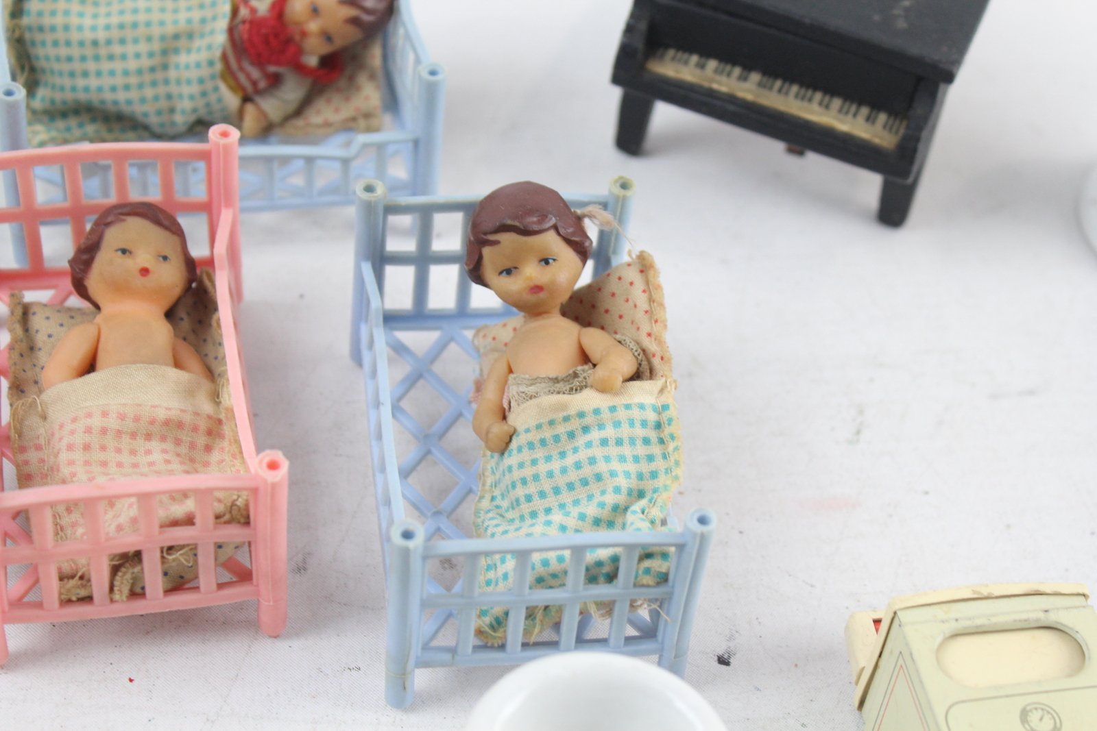 Dolls House Furniture & Accessories Inc Vintage, Retro Chairs, Plastic
