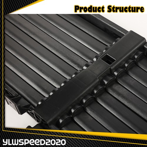 Fit For 18 Chevrolet Equinox 2018-20 GMC Terrain Radiator Upper Shutter Grille - Picture 9 of 12