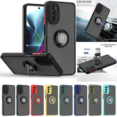 Shockproof Ring Stand Phone Case Cover For Motorola Moto G Stylus G Play Google