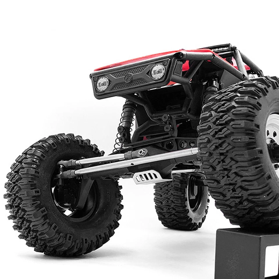 For AXIAL CAPRA RC Cars Upgrade Part 2PCS Front & Rear Axle Guard Armor Silver - Image 2 of 3