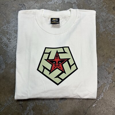 Vintage Tribal Gear x OBEY Shepard Fairey Graffiti T-Shirt XL