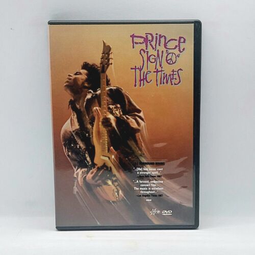 Prince - Sign 'O' The Times DVD Region 4 1987 Concert Footage Documentary  - Photo 1/5