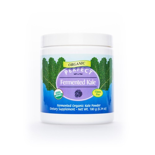 perfect supplements organic fermented kale powder