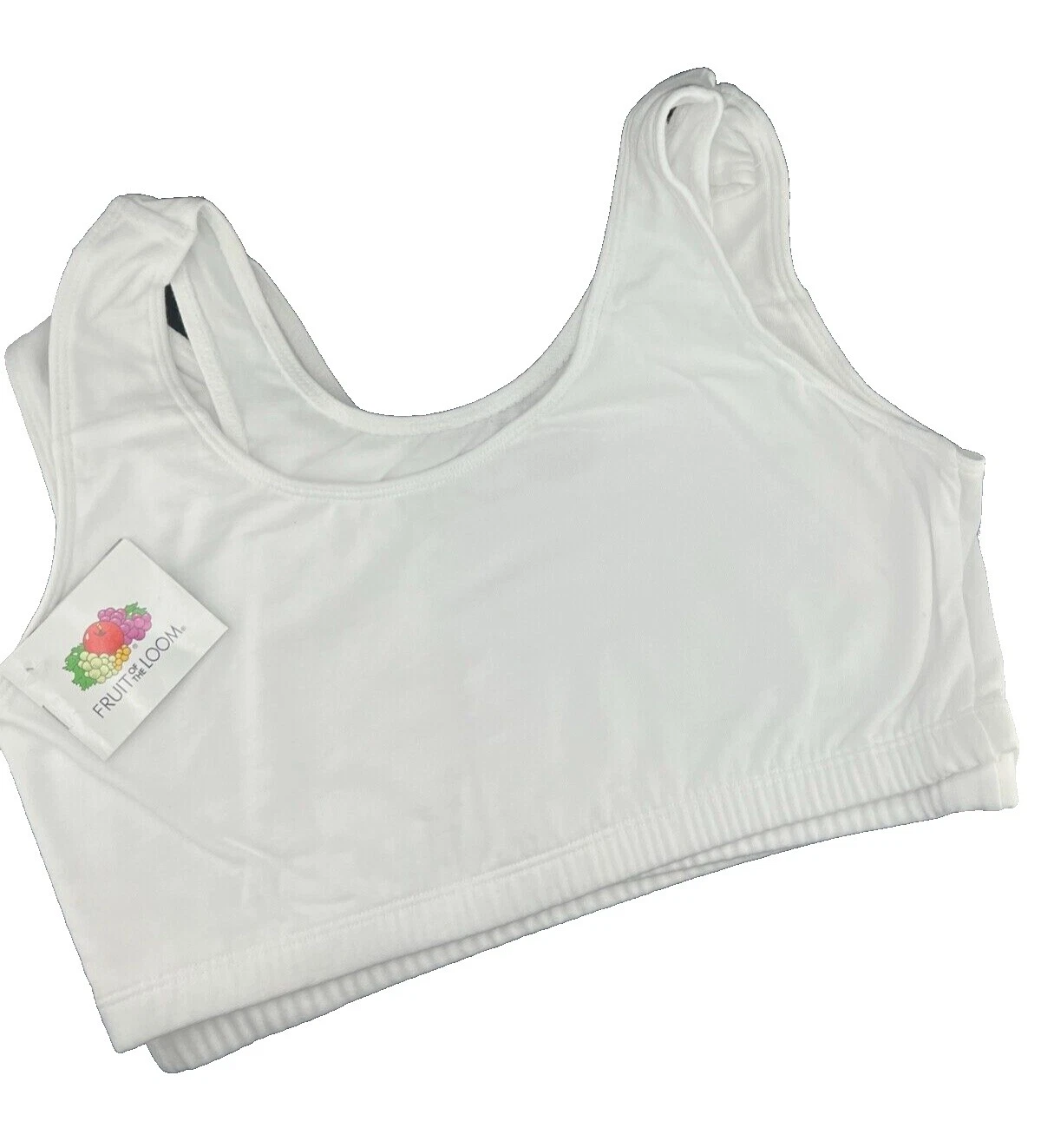 Fruit of the Loom Blanco Sports bras