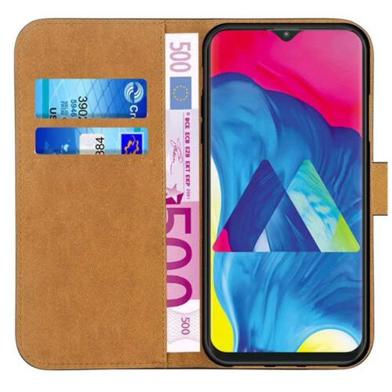 Flip Cover Case Custodia a libro portafoglio in Pelle per Cellulari Apple Iphone - Immagine 3 di 4