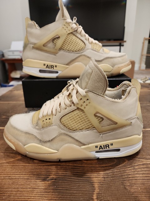 Jordan 4 SP x Off-White Sail 2020 for 