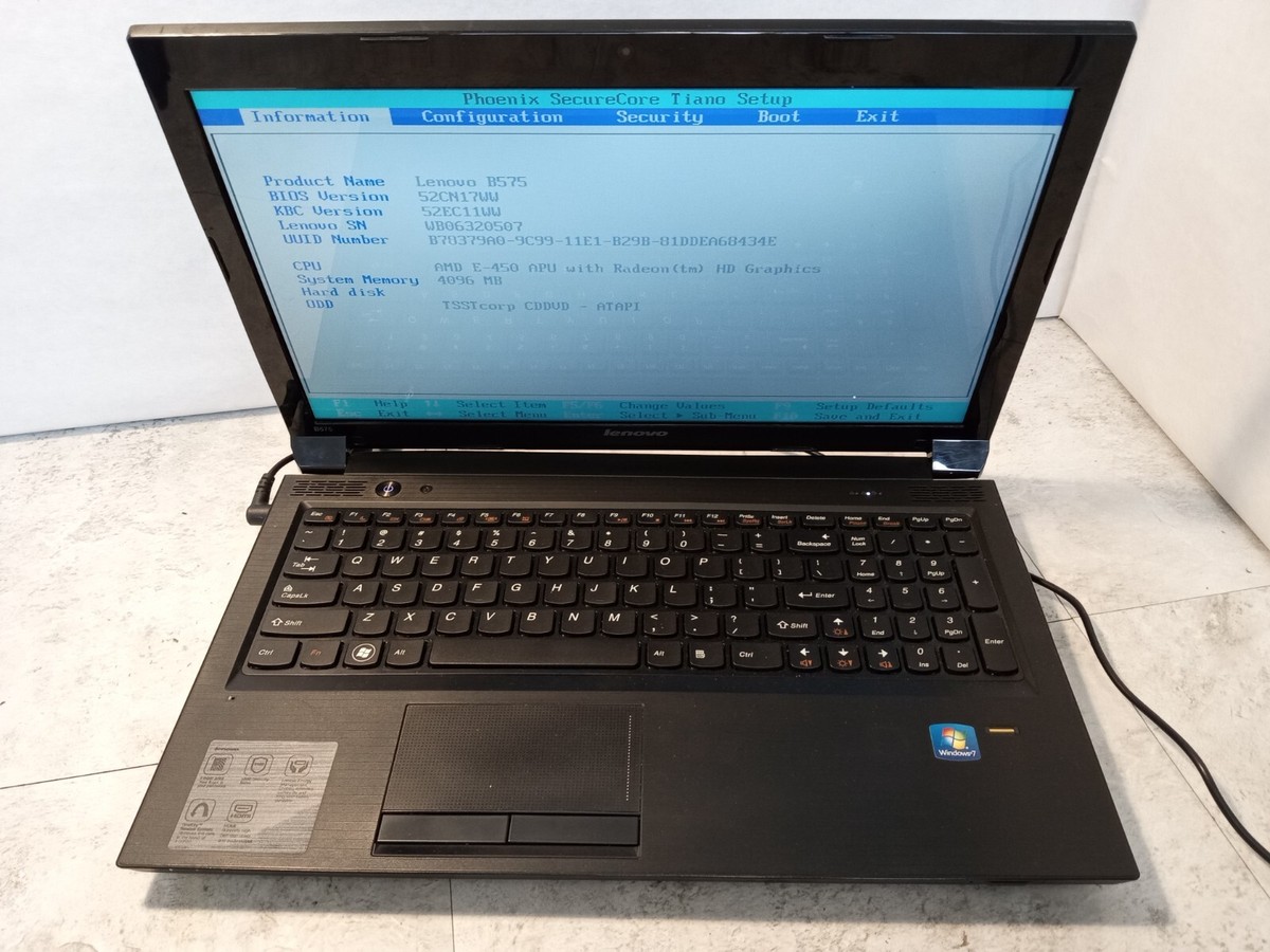 Lenovo B575-1450 15.6