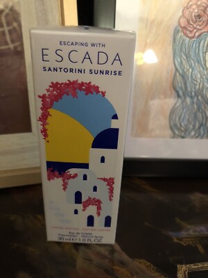 BNIB ESCADA SANTORINI SUNRISE LTD EDT NATURAL SPRAY 1.0 oz EDT SEALED