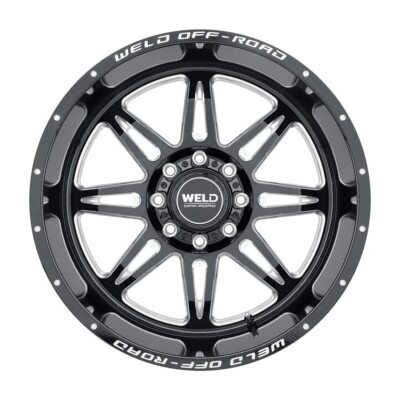 WELD Off-Road 22x10 Cheyenne W132 Wheel Gloss Black 8x6.5 / 8x165