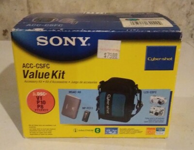 Sony ACCCSFC Value Accessory Kit for DSCP8/P10,DSCV1 F77  (ACC-CSFC) NEW NOS 