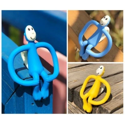 Monkey Shaped Baby Gum Silica Gel Biting Glue Molars 3-6-12 Months Baby