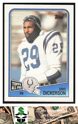 1988 Topps #118 Eric Dickerson - Indianapolis Colts