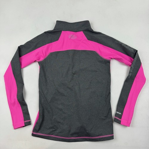 Under Armour Storm Cold Gear Fitted Pink 1/4 Zip Pullover Shirt Sz Youth XL YXL - Picture 6 of 6