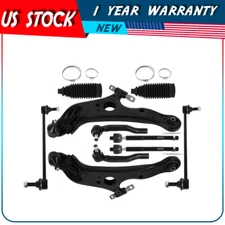 Front Lower Control Arm w/ Ball Joints Tie Rod End For 2011-2018 Toyota Sienna
