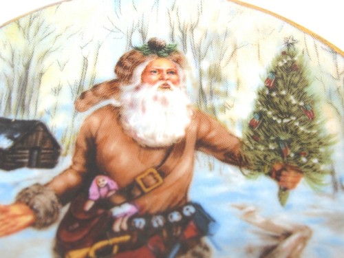 Royal Duncan History of Santa Clause Miniature Collector Plate Limited Ed 1983 - Picture 4 of 8