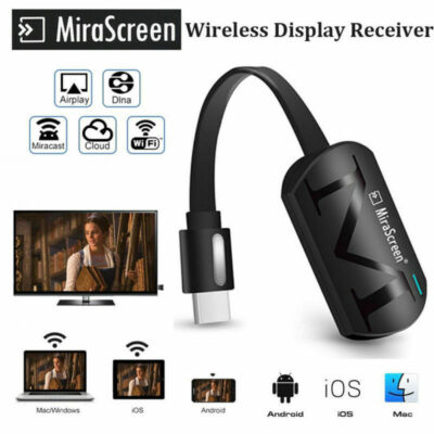 HDMI WiFi Display Dongle DLNA Miracast Airplay Adapter Android iOS Phone to  TV