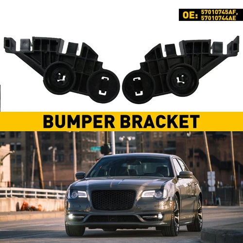 For Chrysler 300 2011-2020 Front Left & Right Bumper Support Brackets Set - Picture 12 of 12