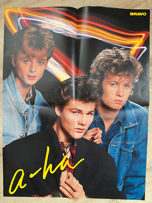 A-HA Morten Harket - BON JOVI Runaway XL Bravo Poster DIN A2
