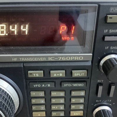 Icom IC-760 Pro HF ham radio transceiver perfectly working product 