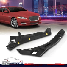 Pair Front Bumper Mount Bracket Support Holder Fit For 2010-2019 Jaguar XJ