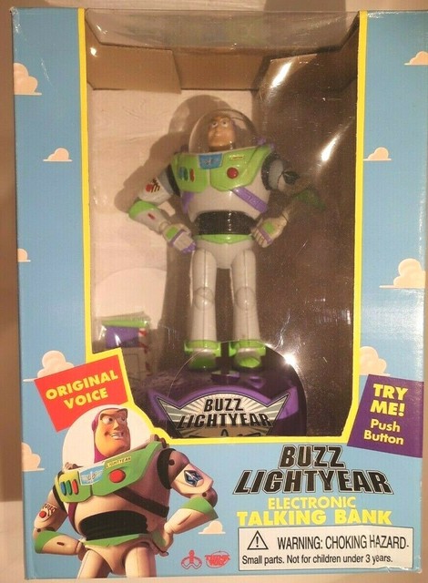 buzz lightyear electronic talking bank