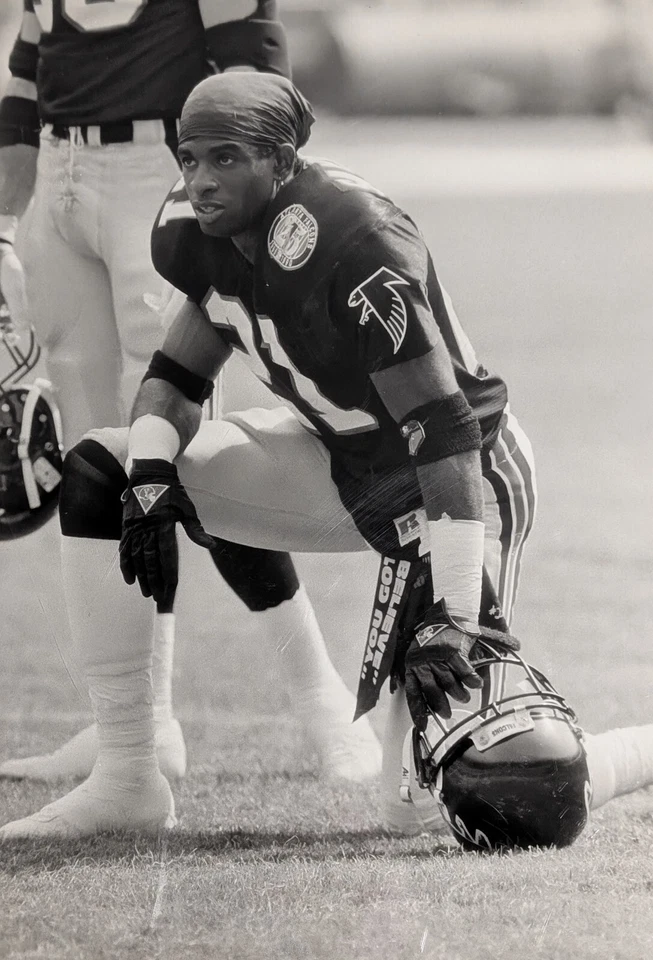 Deion Sanders - 1990 - PSA Type 1 photo - "Prime Time" Image - Atlanta Falcons - Image 2 of 4