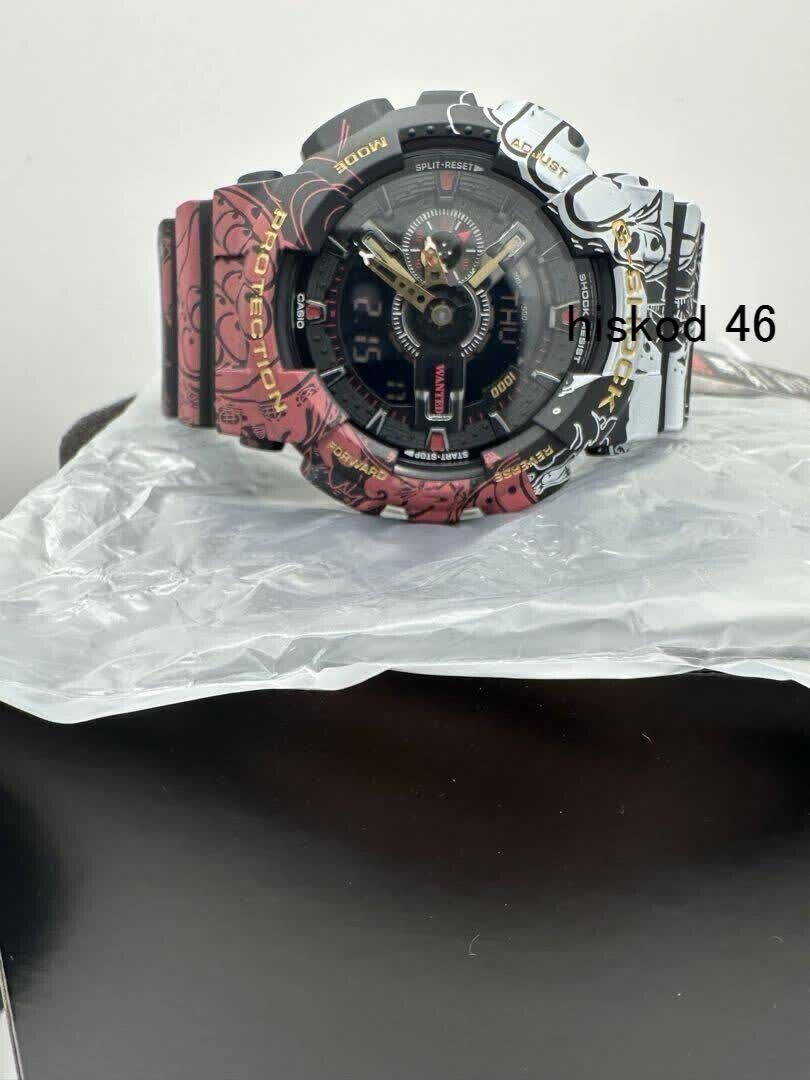 CASIO ONE PIECE x G-SHOCK GA-110JOP-1A4JR Limited W/ Box CASIO ONE PIECE x G-SHOCK GA-110JOP-1A4JR Limited W/ Box